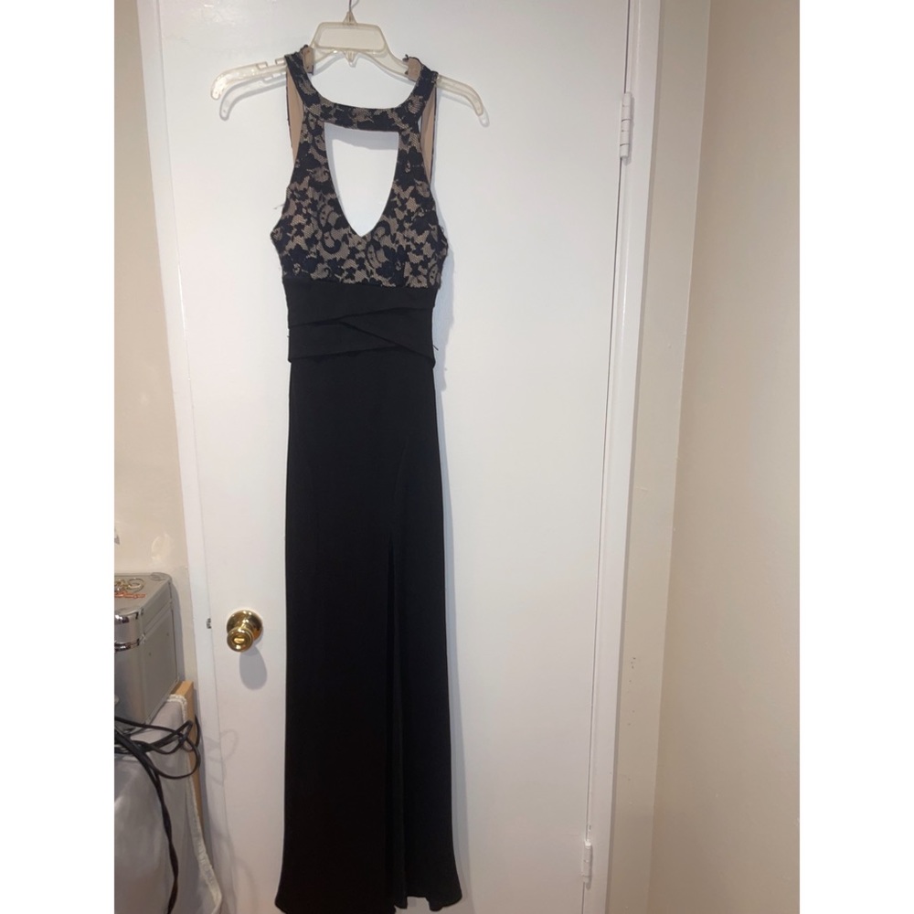 Womens black dress prom